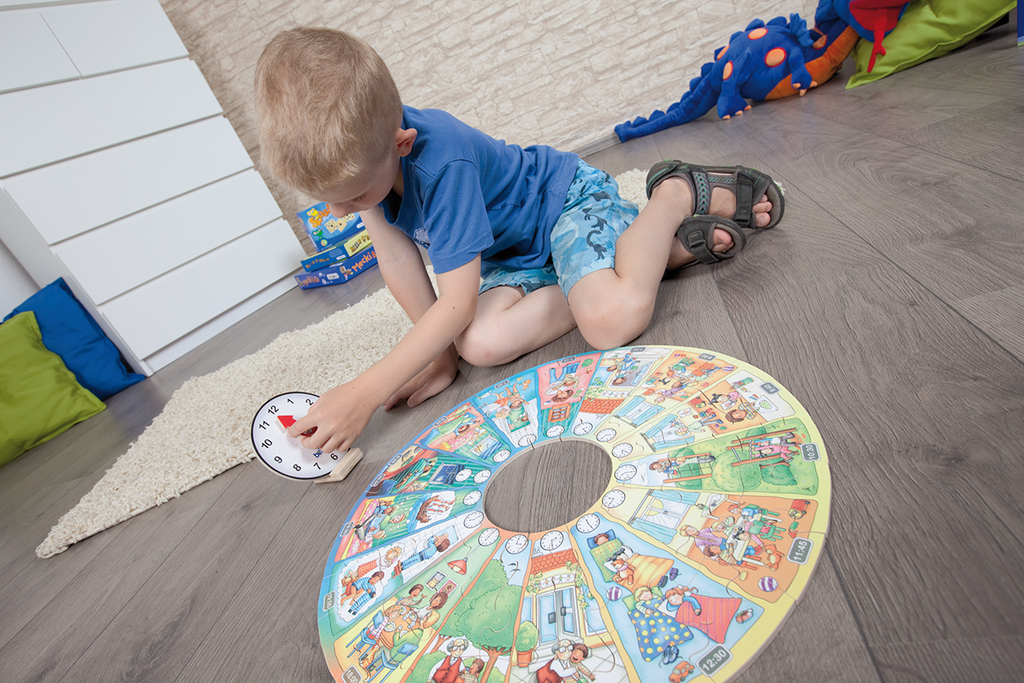 XXL Lernpuzzle "Mein Tag"