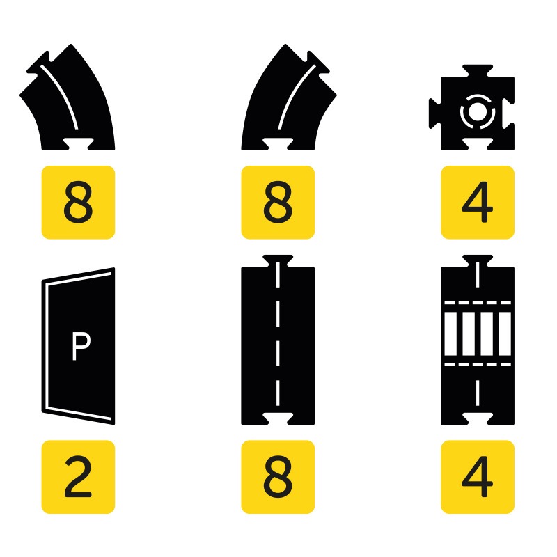 Flexi Streets 34 Teile