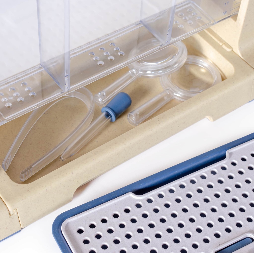 Durchsichtiges Pflanzgefäß