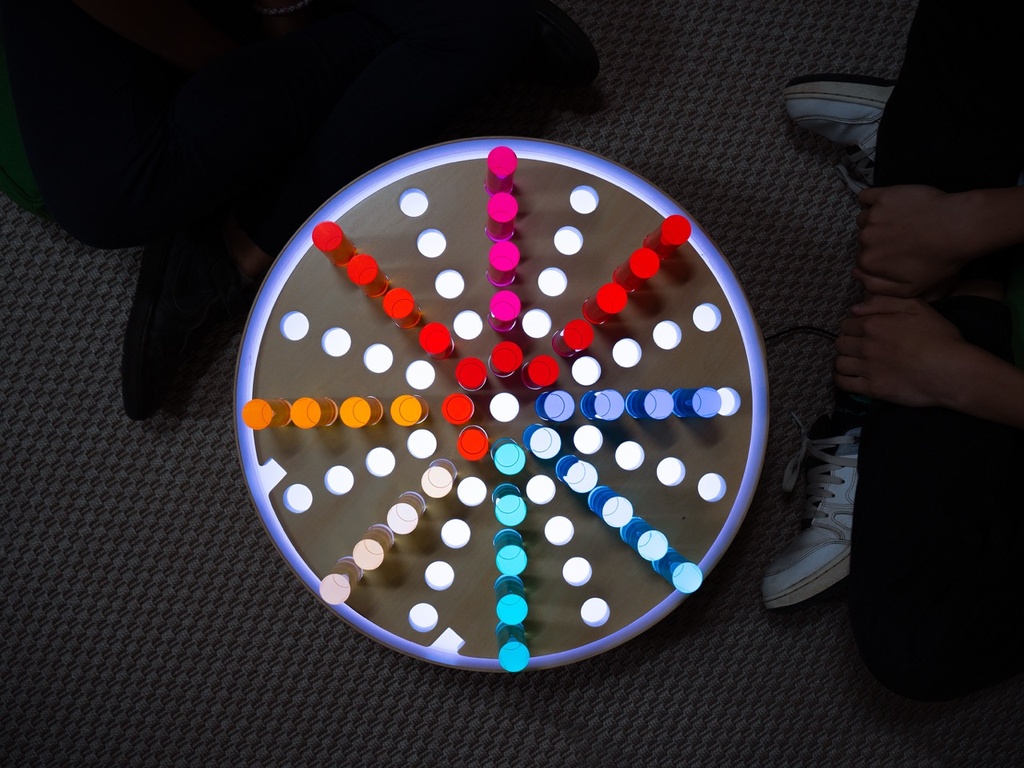 Runder Lochrahmen für Acryl Zylinder