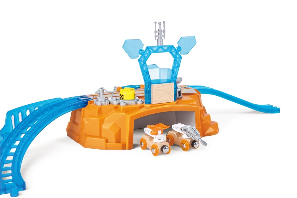 Großes Eisenbahn - Weltraum Set