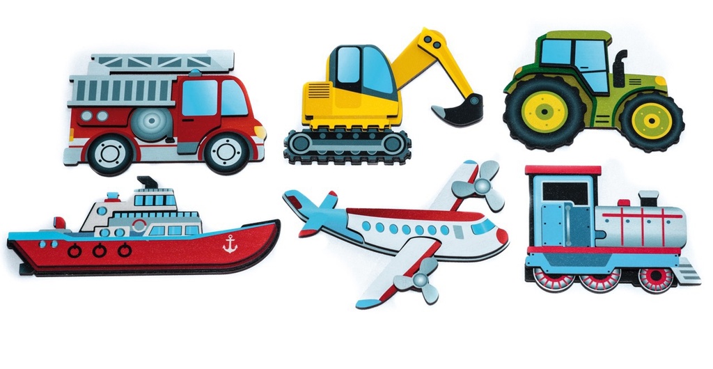 Magnetpuzzle Transport 