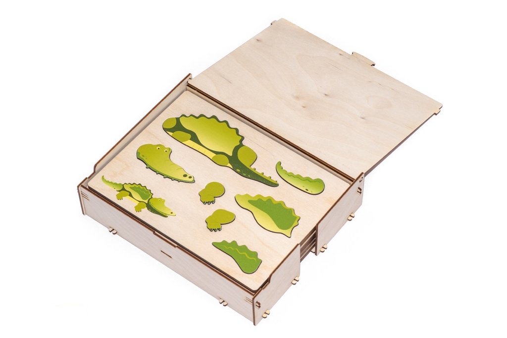 Magnetpuzzle Wildtiere 