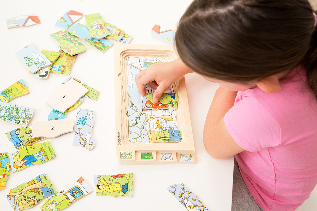 Lagen-Puzzle "4 Jahreszeiten"