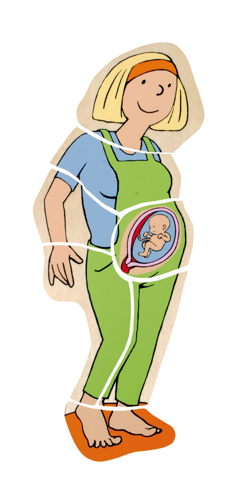 Lagen-Puzzle "Mutter"