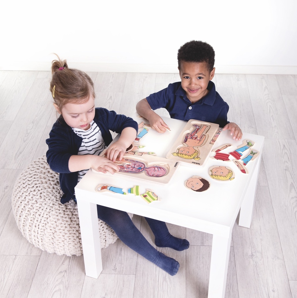 Lagen-Puzzle "Dein Körper Mädchen"