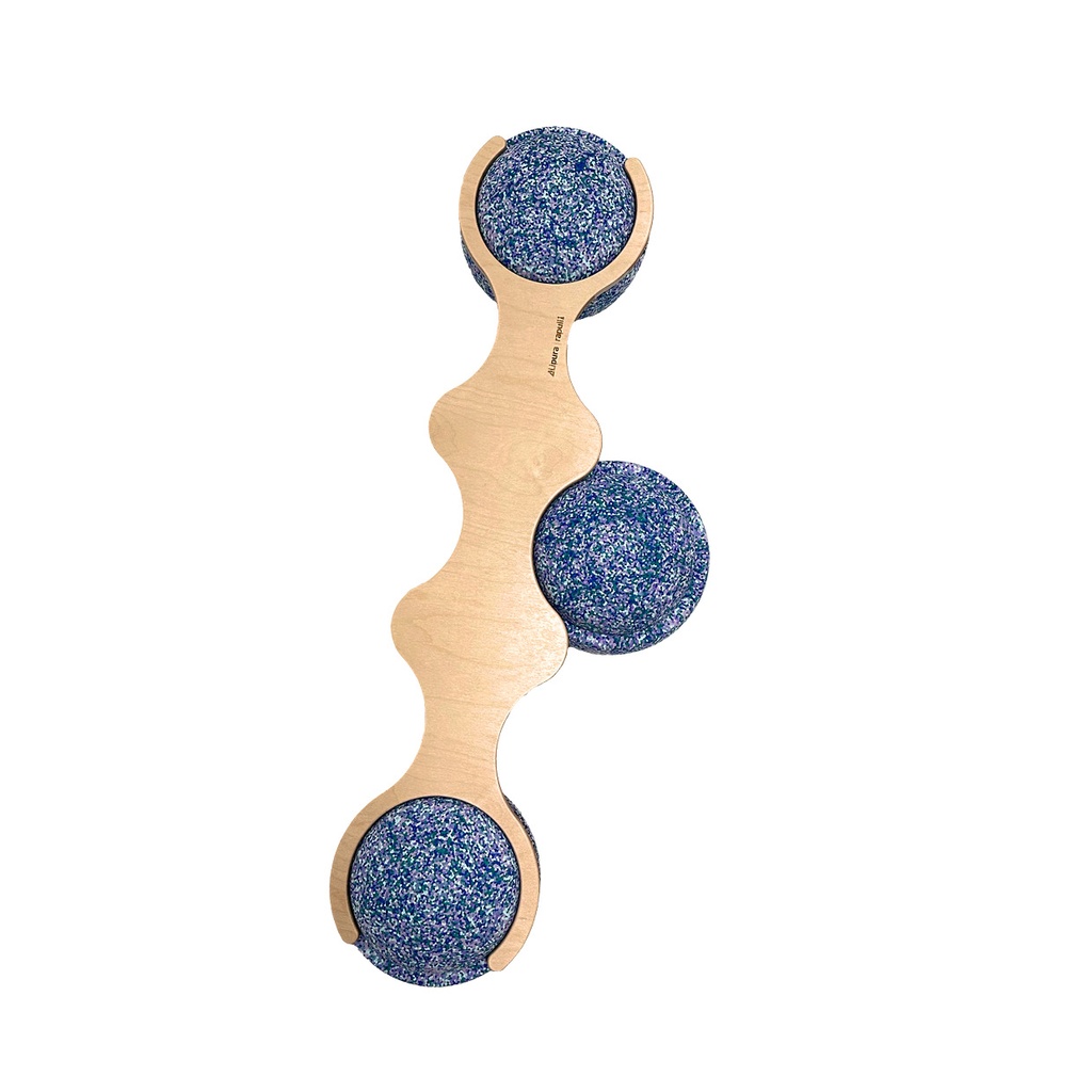 Balancebrücken 3er Set mit 2 Ringen