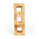 Bunte Winkelwürfel - 24 Teile