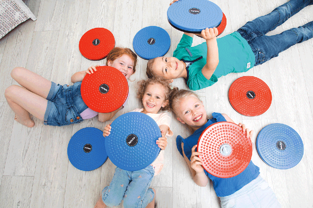 Kleine Balancierdrehscheiben 10er Set