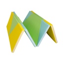 3-in-1 faltbare Spielmatte Tipi-Zelt & Boot