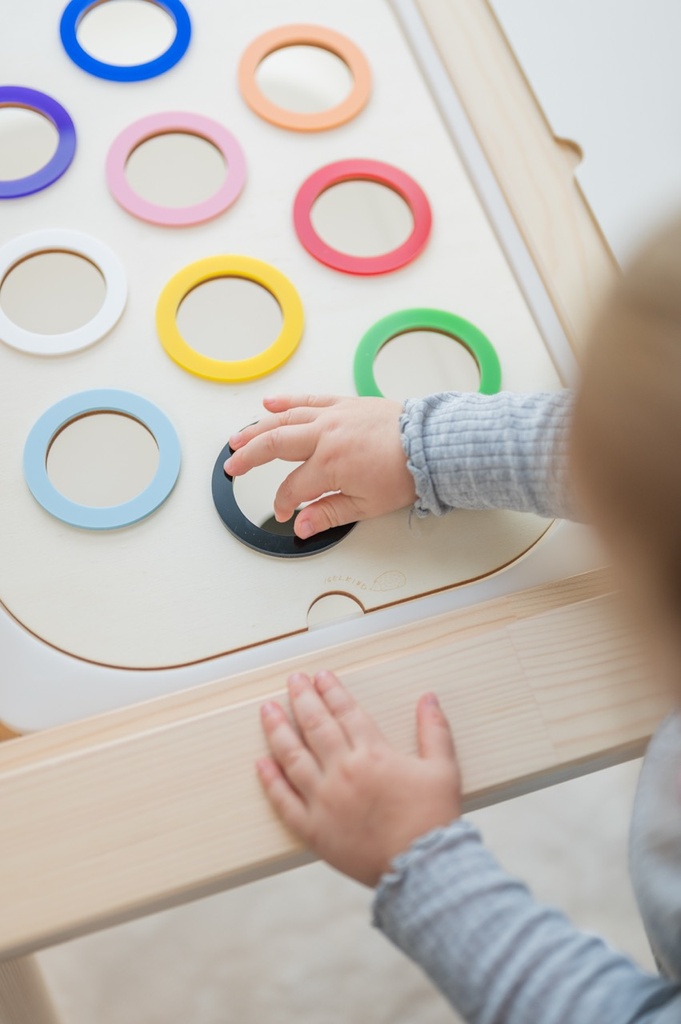 Sortierplatte Grundfarben groß