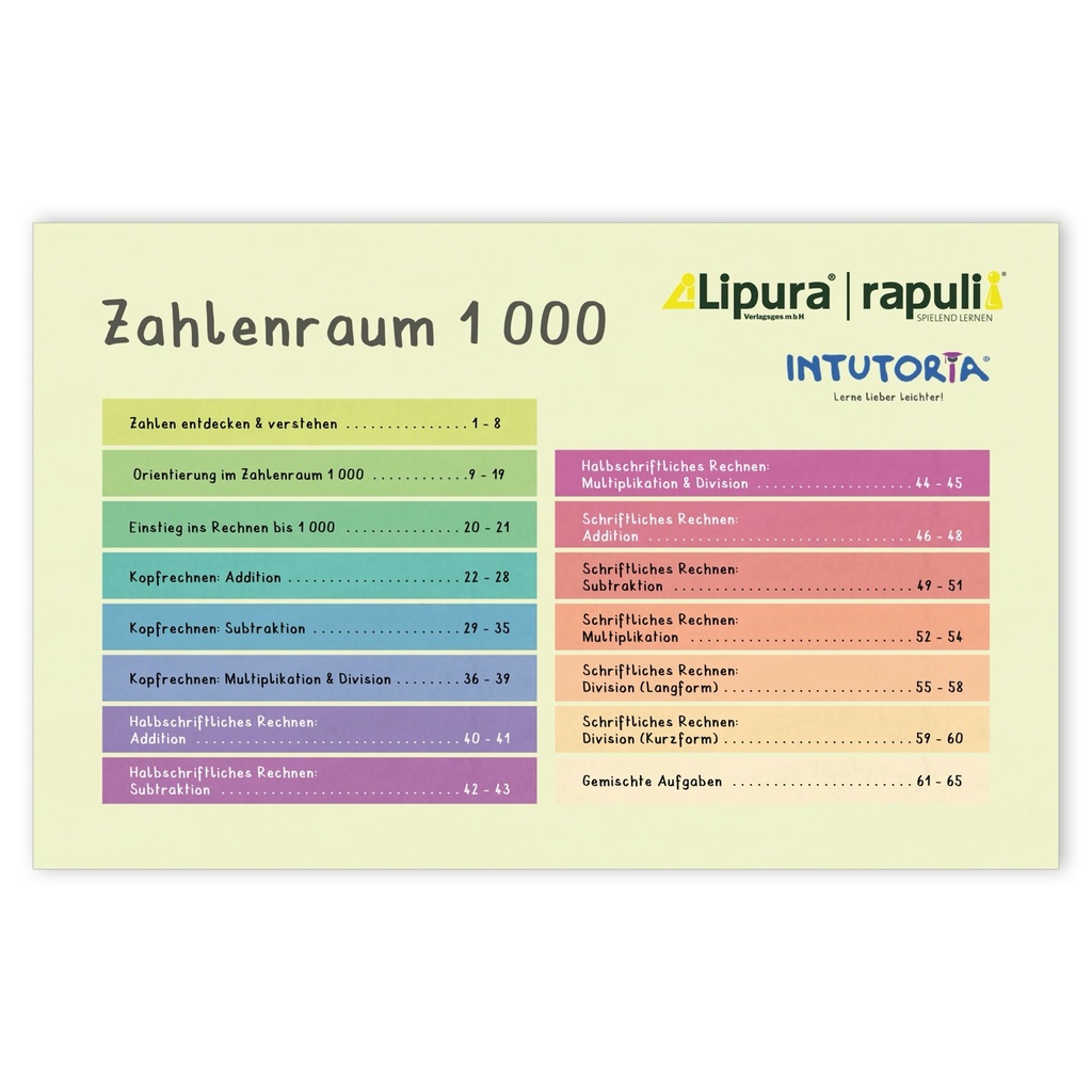 Zahlenraum 1 000
