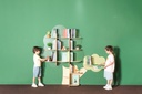 Bücherregal Baum Groß