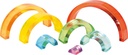 Regenbogen Acrylsteine