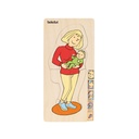 Lagenpuzzle "Mutter"