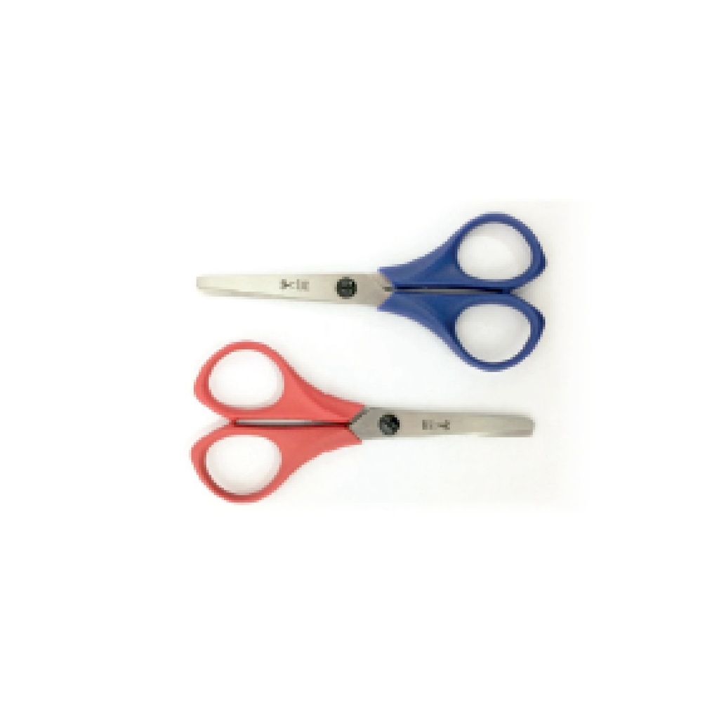 Sicherheitskinderschere 11cm - ROT links (Made in Germany)