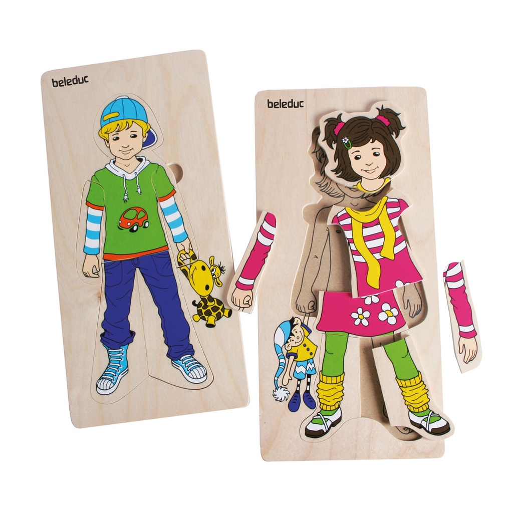 Lagenpuzzle "Anika & Denis"