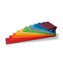 Regenbogen - Holzplatten - 11 Teile