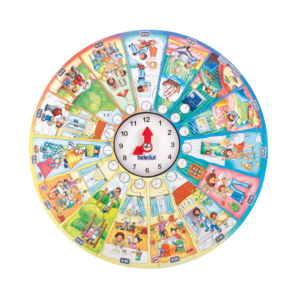 XXL Lernpuzzle "Mein Tag"