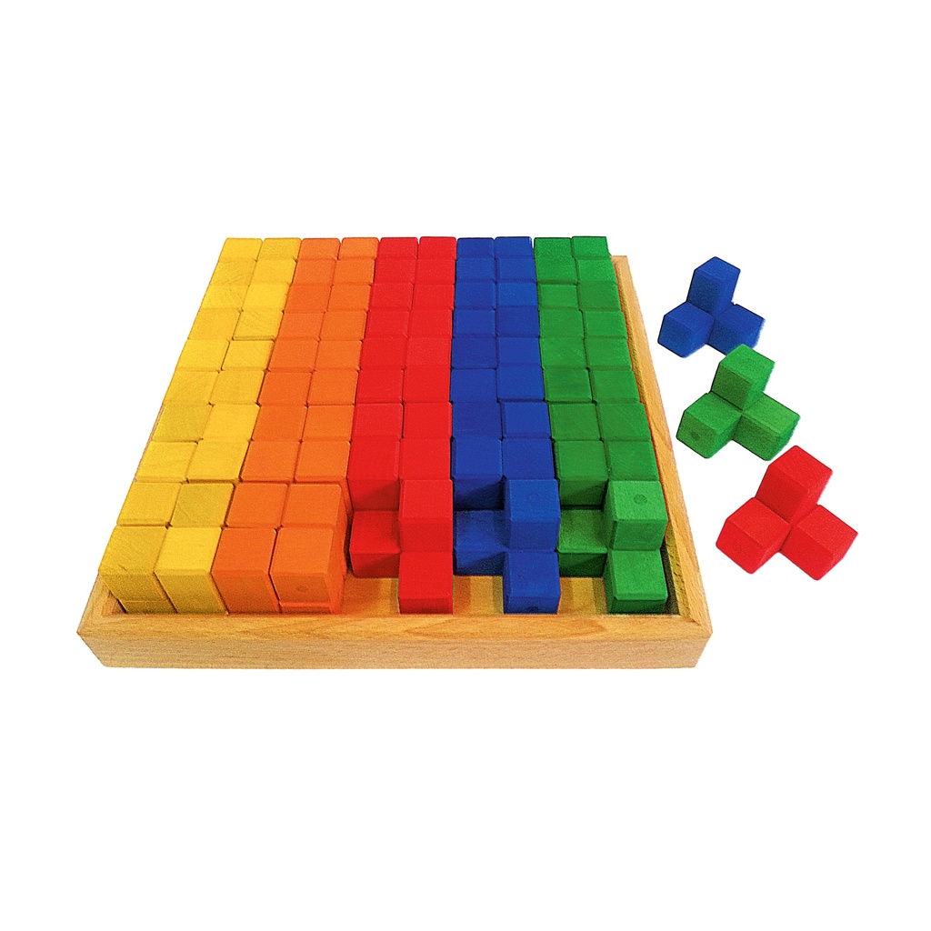 Bunte Winkelwürfel