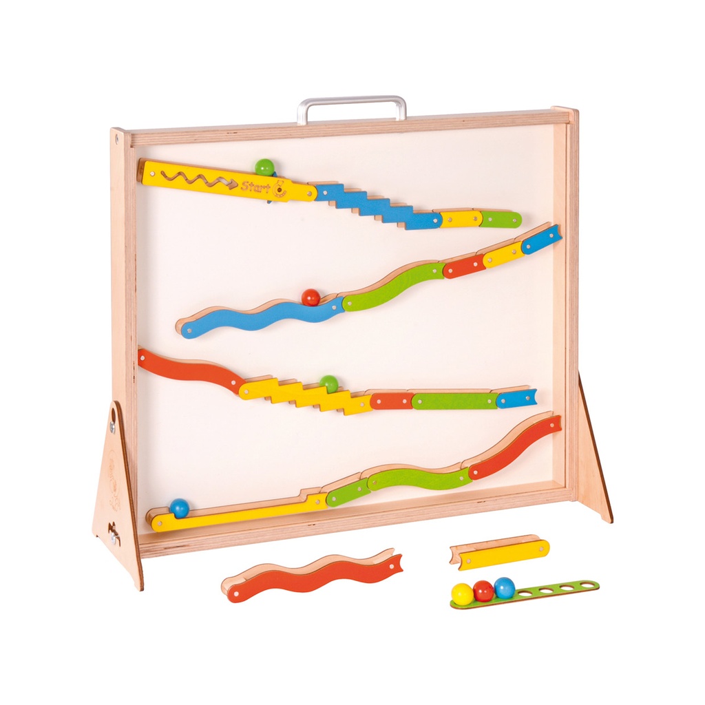 Magnetkugelbahn im Koffer