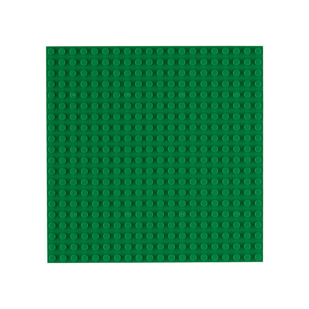 Klemmbausteine Bauplatte - 50 x 50 cm, grün