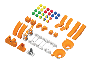 KIGA Kugelbahn Set Erweiterungen