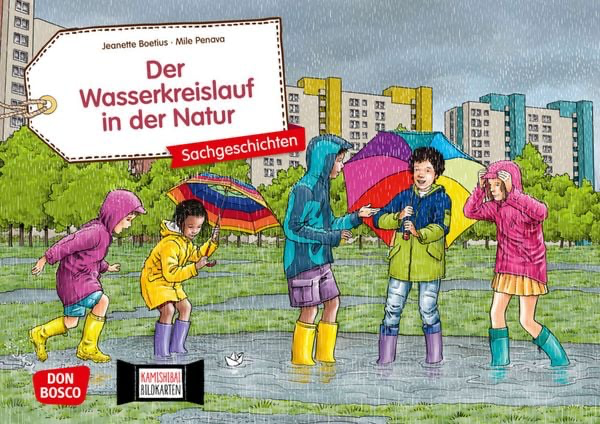 Der Wasserkreislauf in der Natur Kamishibai Bildkartenset