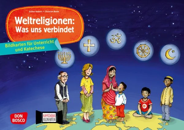 Weltreligionen: Was uns verbindet. Kamishibai Bildkartenset