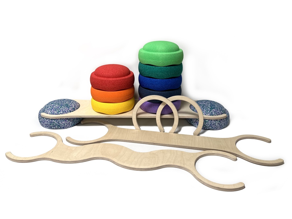 Einsteiger SET 1 - Stapelsteine® & Balancebrücken