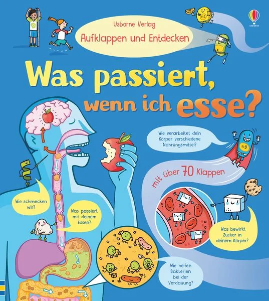  Buch - Aufklappen und Entdecken: Was passiert, wenn ich esse?