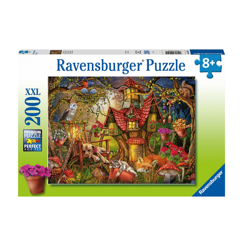 XXL Puzzle 200 Teile "Das Waldhaus"