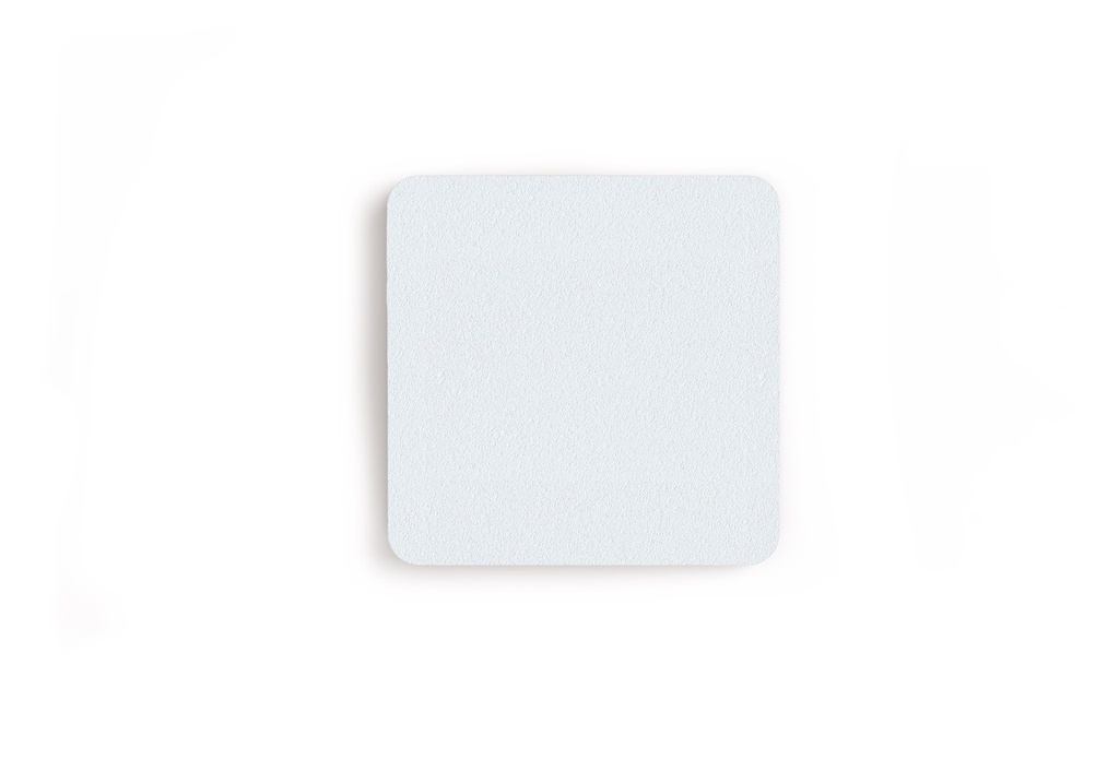 Selbstklebendes Akustikpaneel Quadrat WEISS - 8 Stück (61,75x61,75x4,5cm)