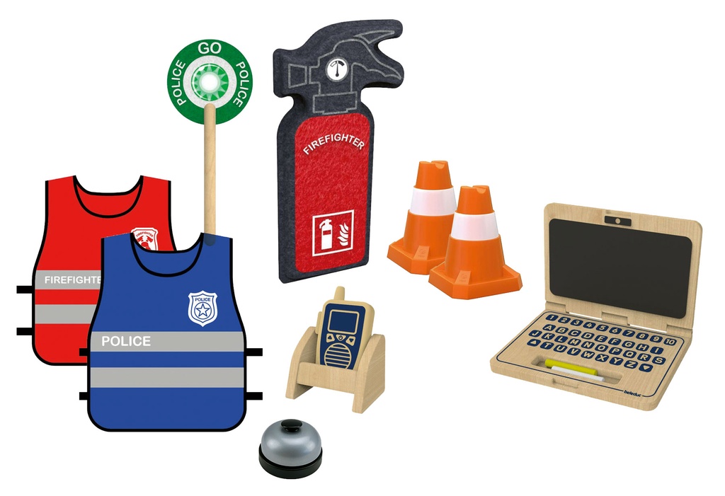 Feuerwehr und Polizei - Set