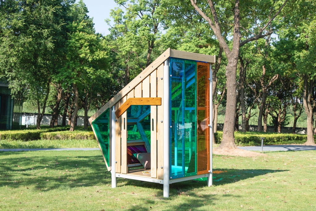 Licht-Farben-Haus Outdoor