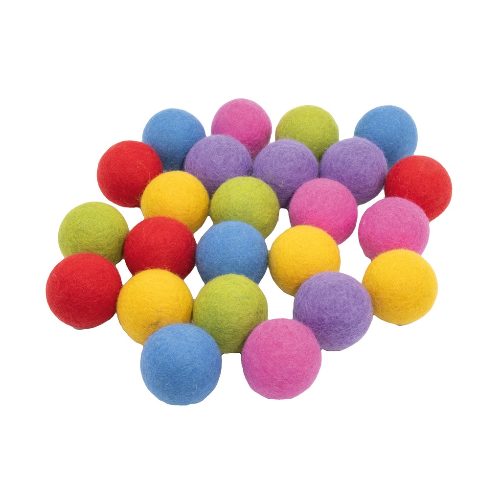 Filz-Kugeln - klein