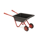 Schubkarre mit Doppelvorderrad