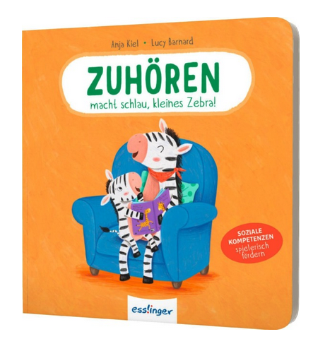 Zuhören macht schlau, kleines Zebra! 