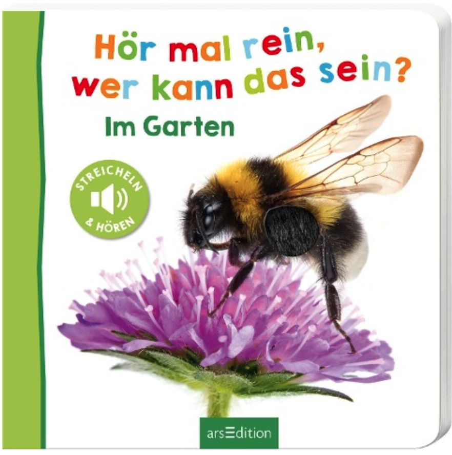 Hör mal rein wer kann das sein? Im Garten