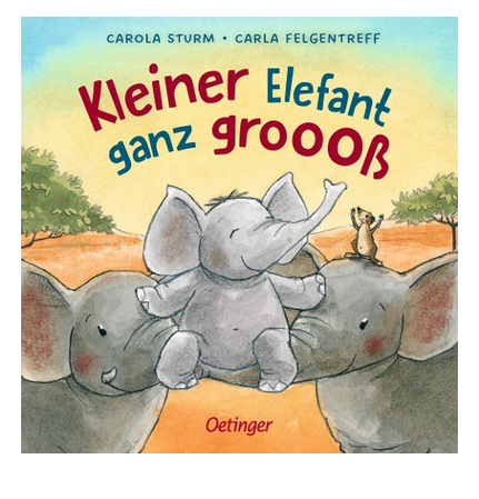 Kleiner Elefant ganz groooß