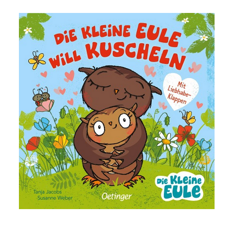 Die kleine Eule will kuscheln