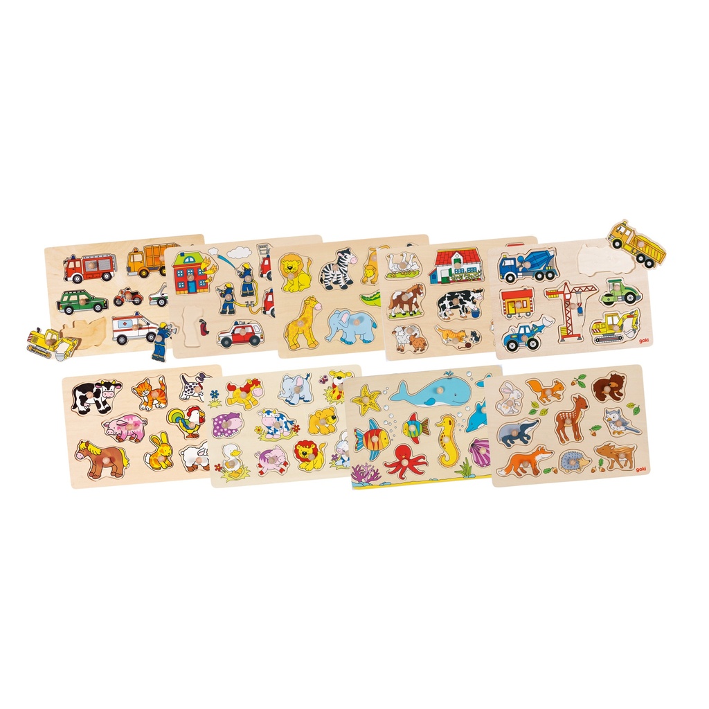 Steckpuzzle 9er Set