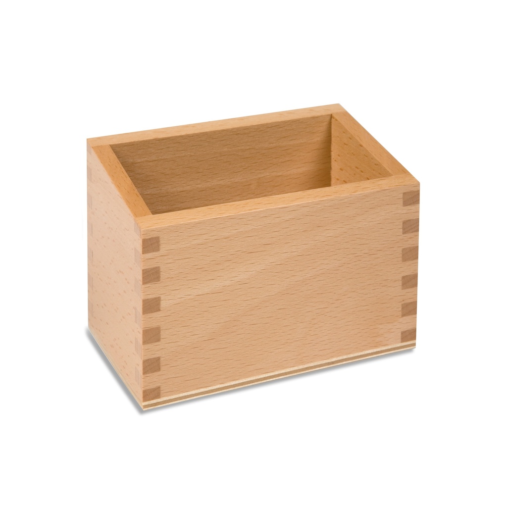 Kasten für die Sandpapierziffern