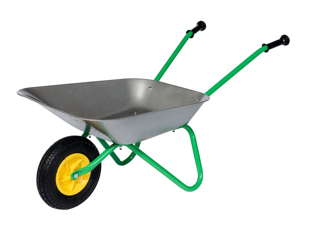 Schubkarre Einrad mit Metallwanne