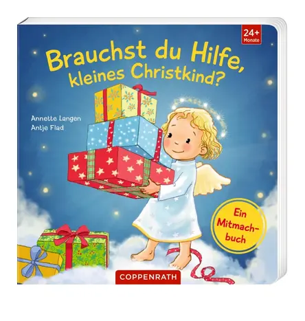 Brauchst du Hilfe, kleines Christkind?