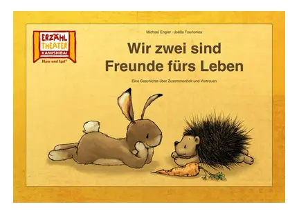Wir zwei sind Freunde fürs Leben / Kamishibai Bildkarten