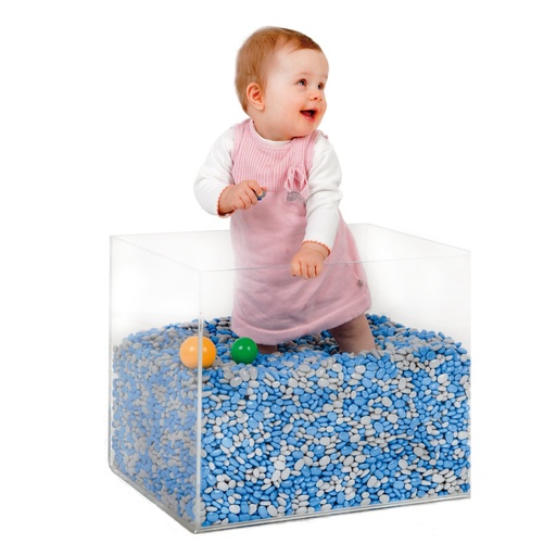 [106086] TheraBeans 30kg Komplettset m. Acrylbox