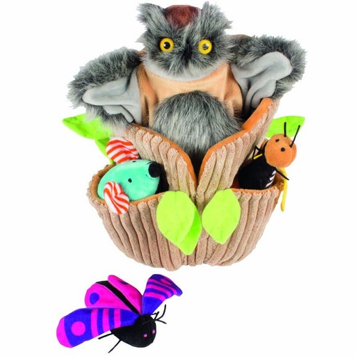 [W105043] Handpuppe Eule