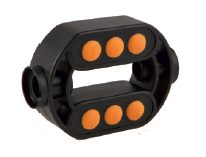 [112029W] Pedal, gelb/schwarz