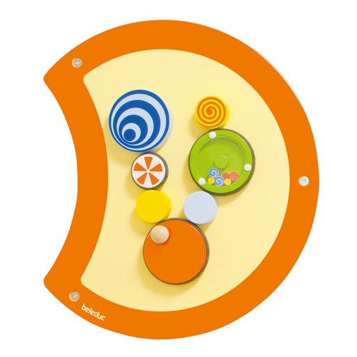 [A103247] Wandspielobjekt Raupe "Kreisel"